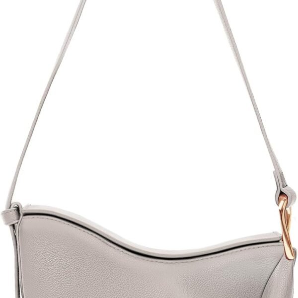 Crescent Crossbody Bags Dumpling PU Shoulder Bag Purses Small Trendy Designer Luxury Faux Leather  Saddle Bag for Women