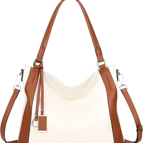 Soft Leather Handbags for Women Shoulder Hobo Bag Large ToteBag