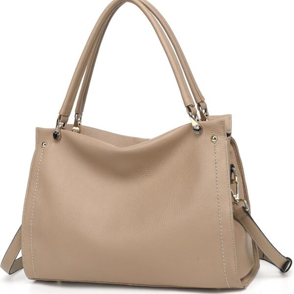 Women Genuine Leather Purses Handbags Tote Bag Shoulder Bag Top Handle Satchel LadiesHobo Bags Bucket Bag